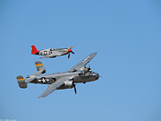  - p-51c-mustang-red-tail-and-b-25j-mitchell-miss-mitchell-bradley-gross