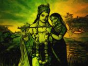 Vishnu And Radha