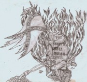 Rebel+Drawings Rebel Flag Drawings - The South Will Raise Hell by Steve Hickok