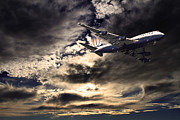 Featured - United Airlines . Flying The Friendly Skies by Wingsdomain Art and Photography Featured - United Airlines . Flying The Friendly Skies by Wingsdomain Art and Photography