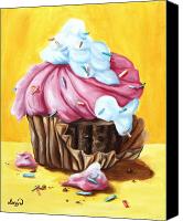 cupcake canvas