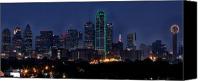 Downtown+dallas+skyline+at+night