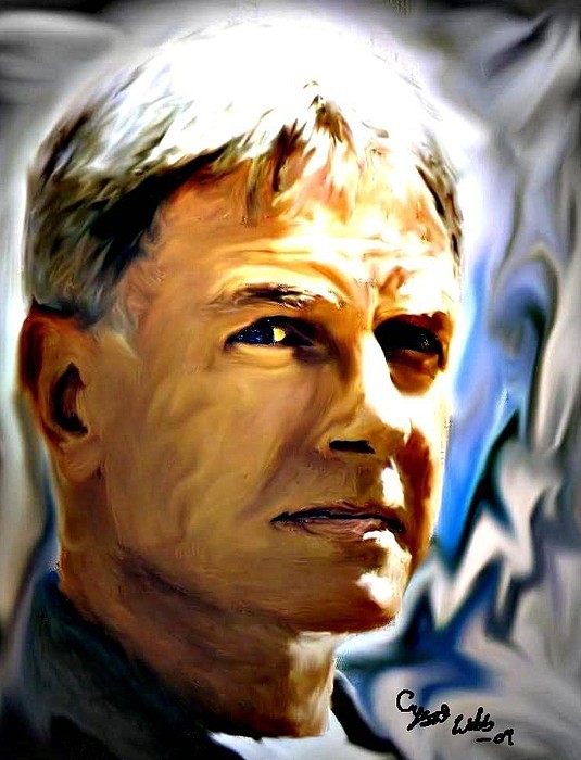 Ncis Gibbs Print by Crystal Webb - ncis-gibbs-crystal-webb