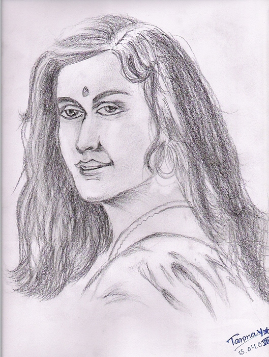 Woman Of India Print by Tanmay Singh - woman-of-india-tanmay-singh