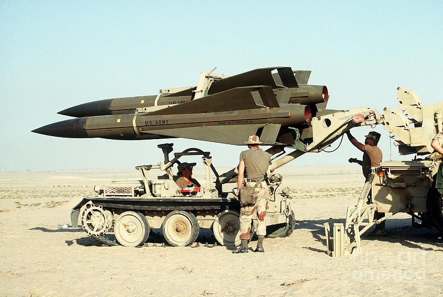 An Mim B Hawk Surface To Air Missile Photograph By Stocktrek Images