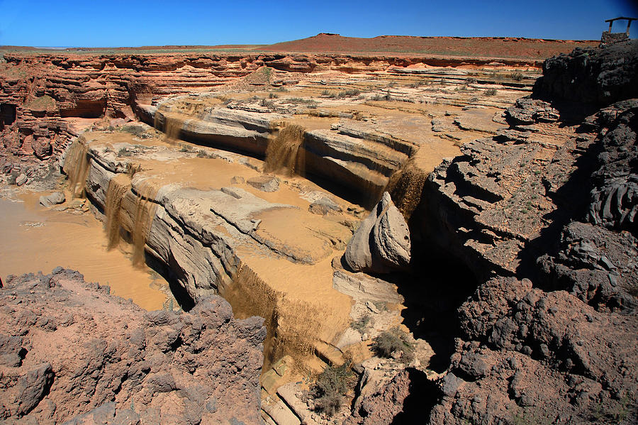 Grand Falls Of The Little Colorado River Az Photograph by Brian Lockett