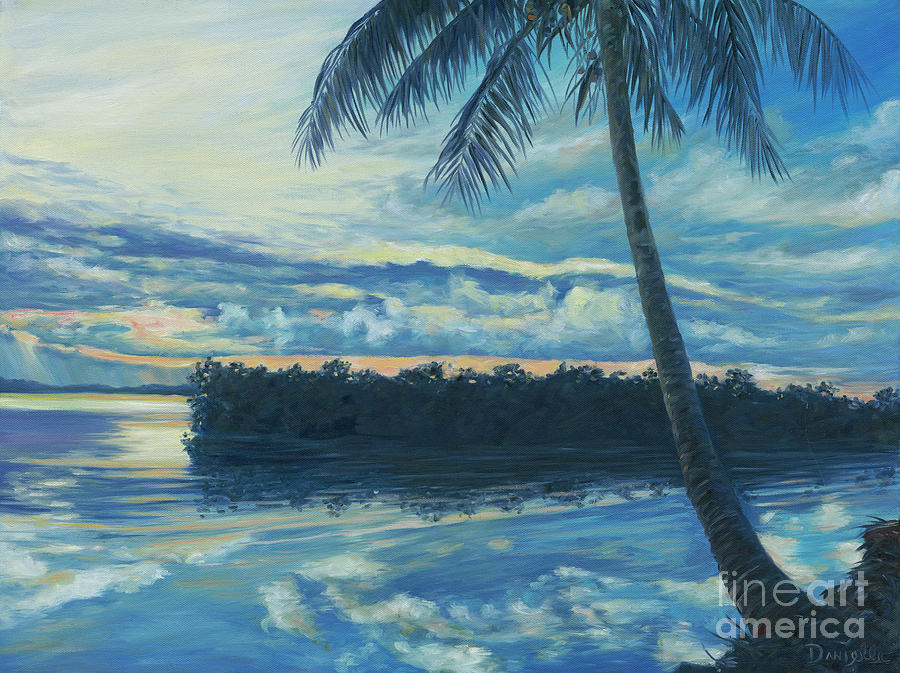 Key Largo Painting by Danielle Perry