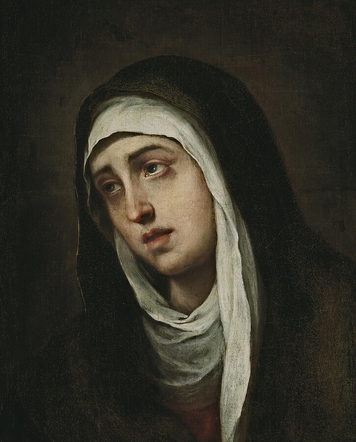 La Dolorosa Painting By Bartolome Esteban Murillo Pixels