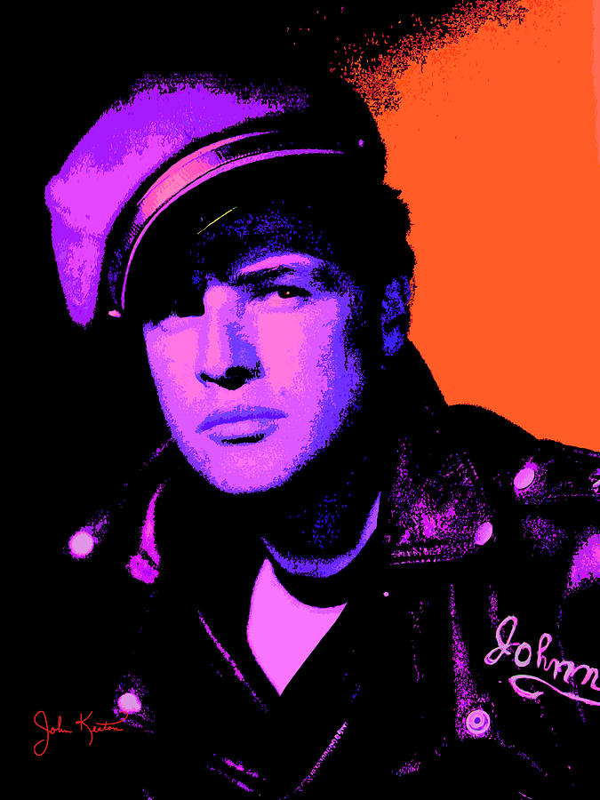 Marlon Brando 1 Digital Art By John Keaton