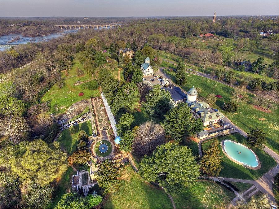 Maymont Park Spring Photograph By Tredegar Droneworks Fine Art