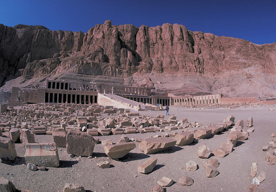 Mortuary Tomb Of Queen Hatshepsut Photograph By Carl Purcell Fine Art