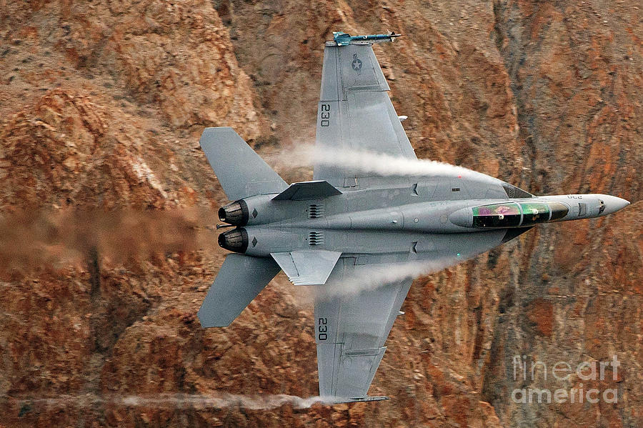 Boeing F A 18F Super Hornet XE 230 US Navy VX 9 Vampires Photograph By