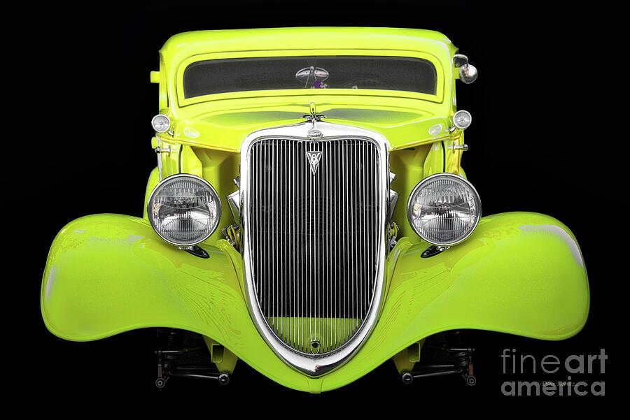 1394 Ford Chopped Top Coupe II Photograph By Dave Koontz Fine Art