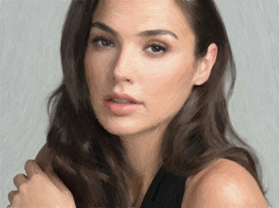 Gal Gadot Art Digital Art By Lilia Kosvintseva