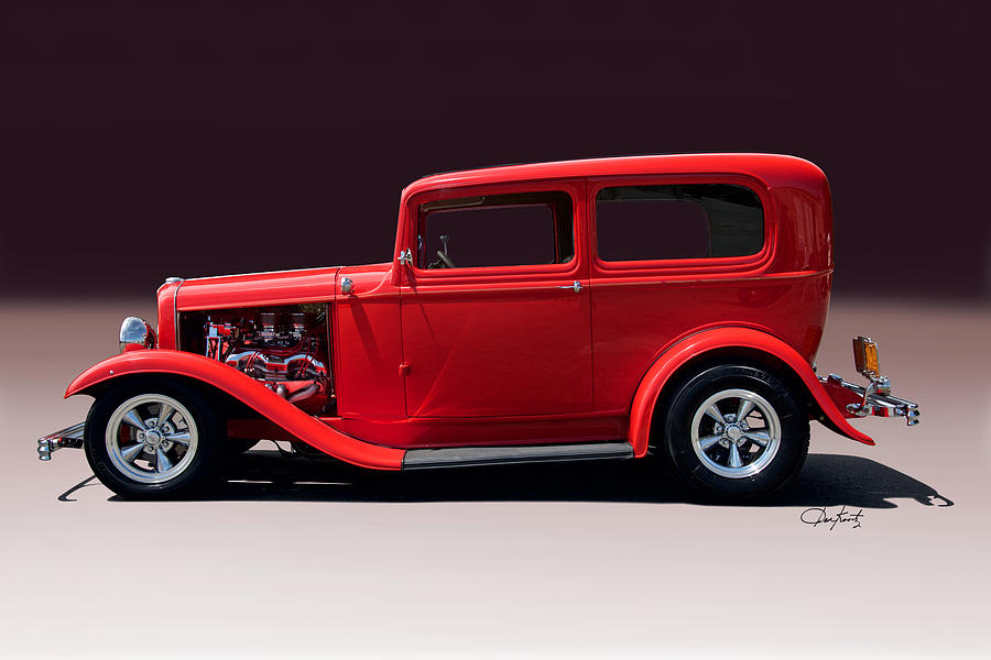 1932 Ford Tudor Sedan Profile Photograph By Dave Koontz Fine Art