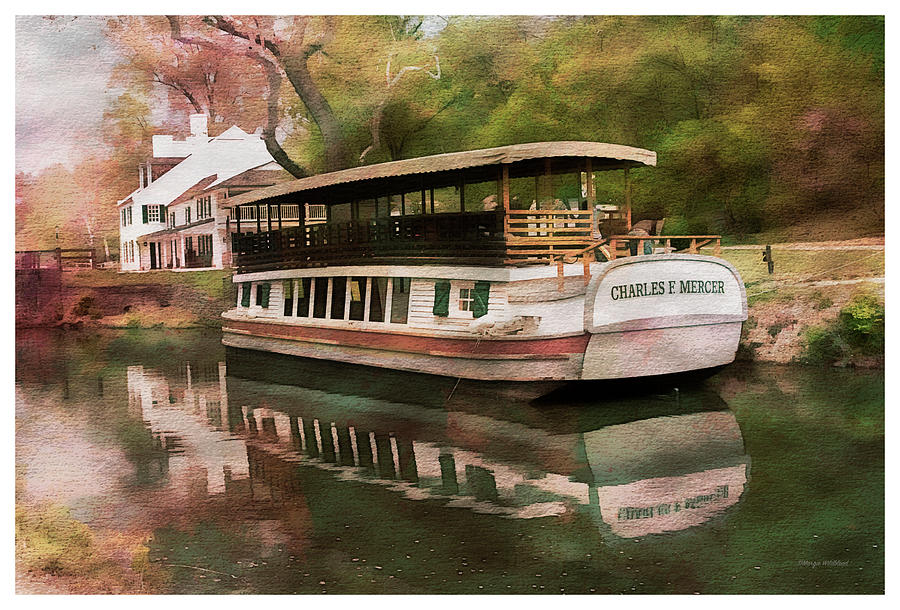 Charles Mercer Canal Boat Photograph By Margie Wildblood Fine Art America