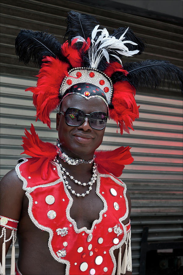 Gay Pride Parade Nyc Drag Performer Photograph By Robert