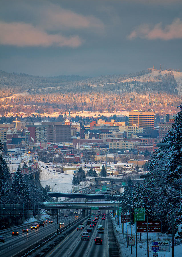 Winter In Spokane by James Richman