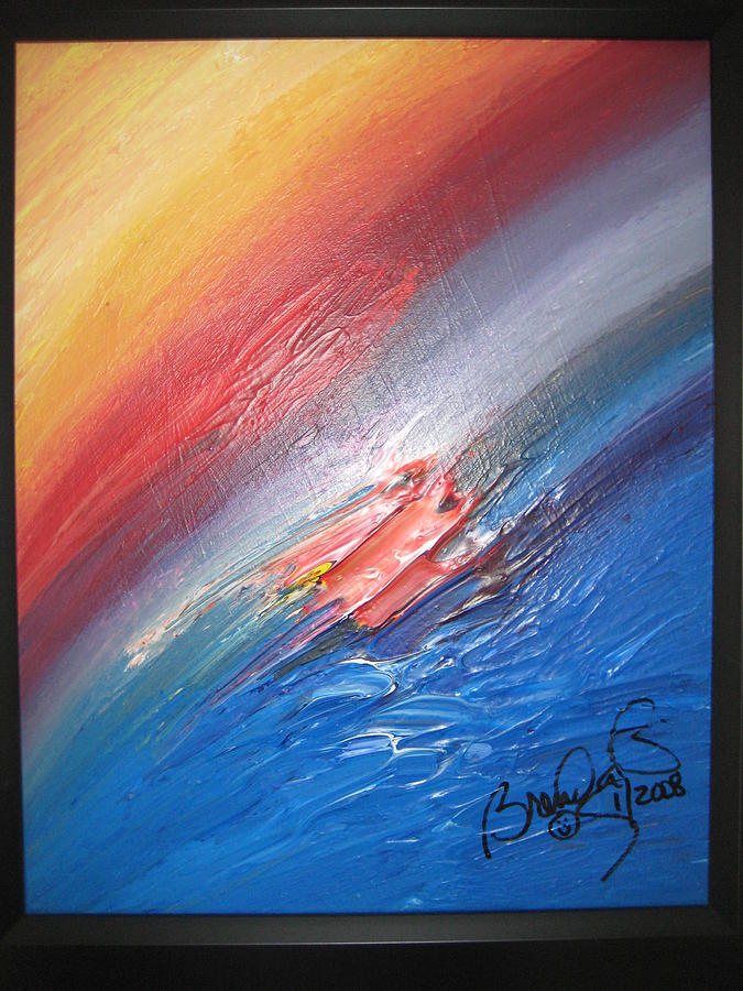 Original Abstract Masterpiece Painting by Brenda Basham Dothage