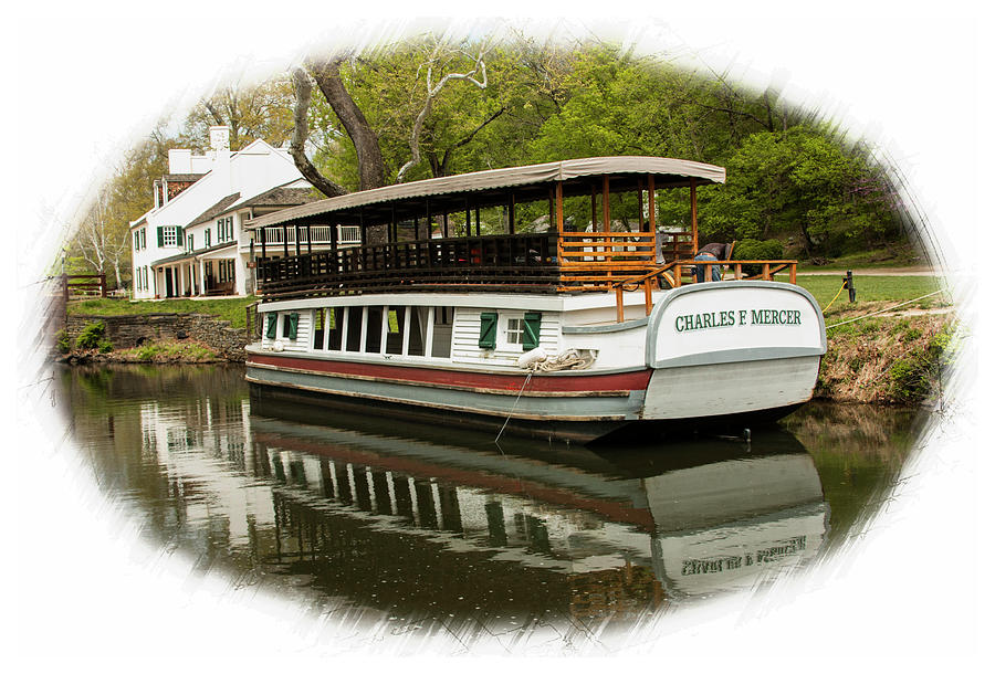 Charles Mercer Canal Boat Photograph By Margie Wildblood