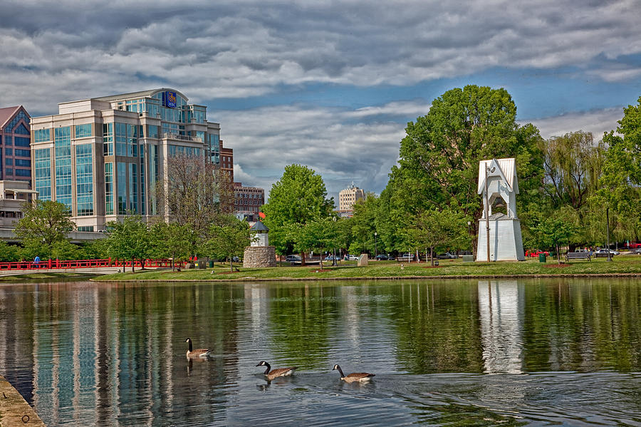 Big Spring Park Huntsville Alabama by Mountain Dreams