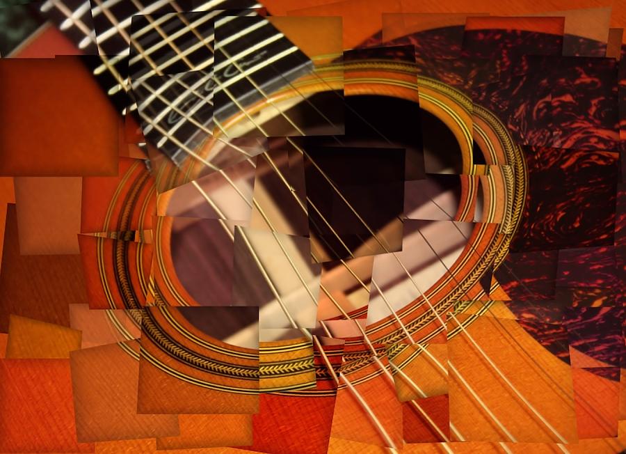 Acoustic Cubism Mixed Media By Dan Sproul