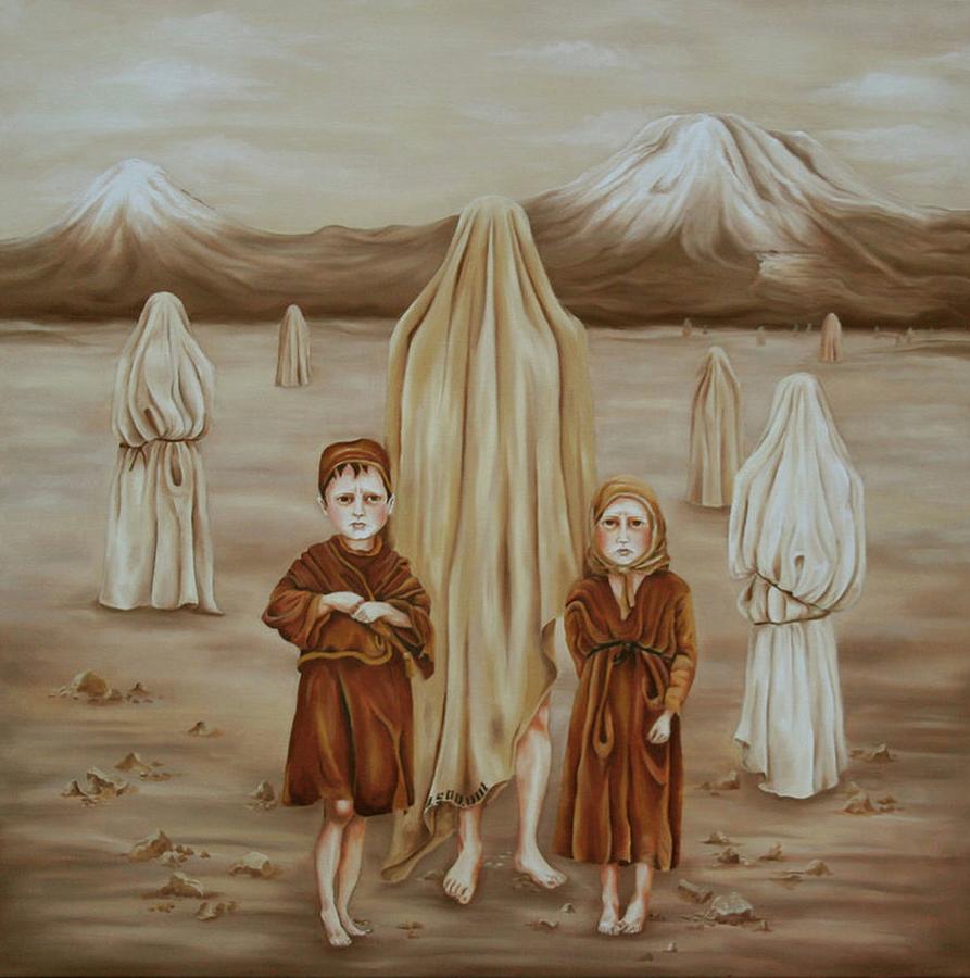 Armenian Genocide Painting by Hayk Arame