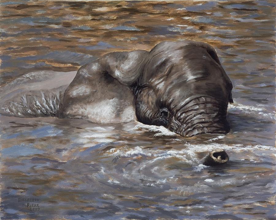 bath-time--african-elephant-in-the-water-elizabeth-rieke-hefley.jpg