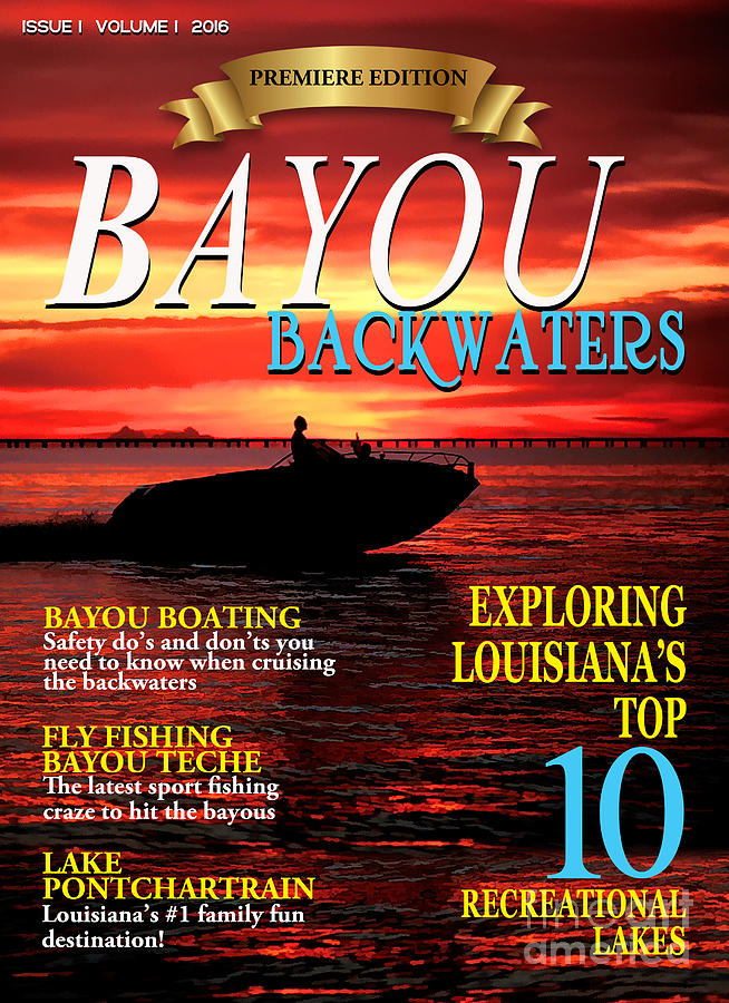 Bayou Backwaters Magazine Cover Photograph By Mike Nellums Fine Art