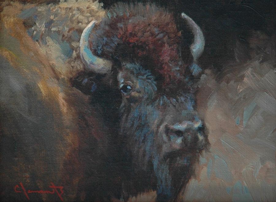 watercolor animal portrait painter buffalo ny