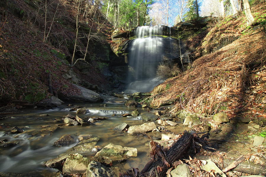 Buttermilk Falls Photograph by Brian Hamilton
