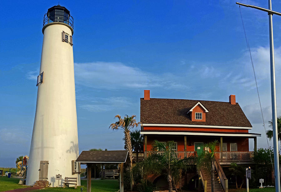 Cape St George Lighthouse Photograph By George Bostian Fine Art