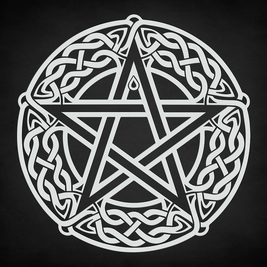 Celtic Pentagram Digital Art By Zapista Ou Fine Art America