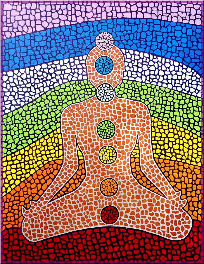 Chakra Drawing by Alan Zinn