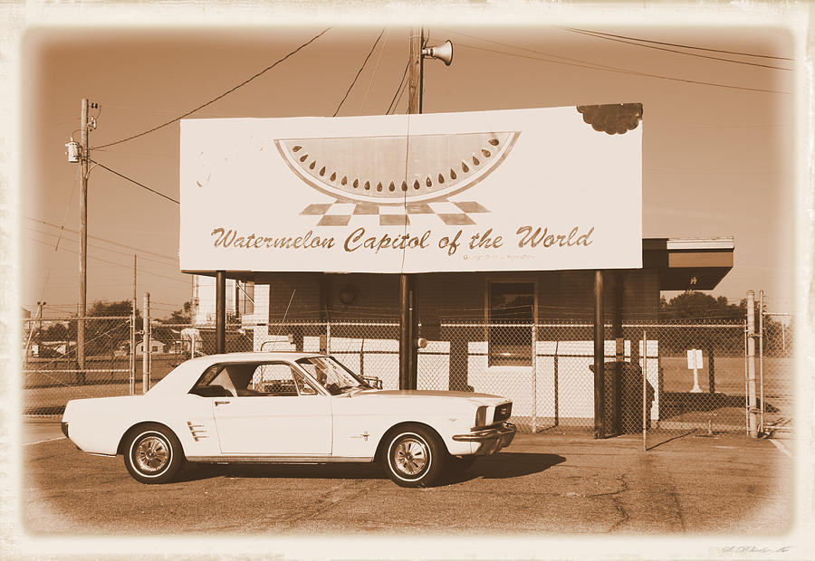 Cordele Ga Farmers Market 1966 Photograph by Danny Jones