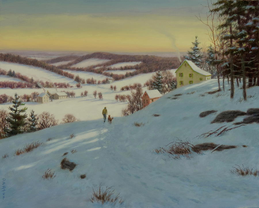 Early Morning Walk In Winter Essay