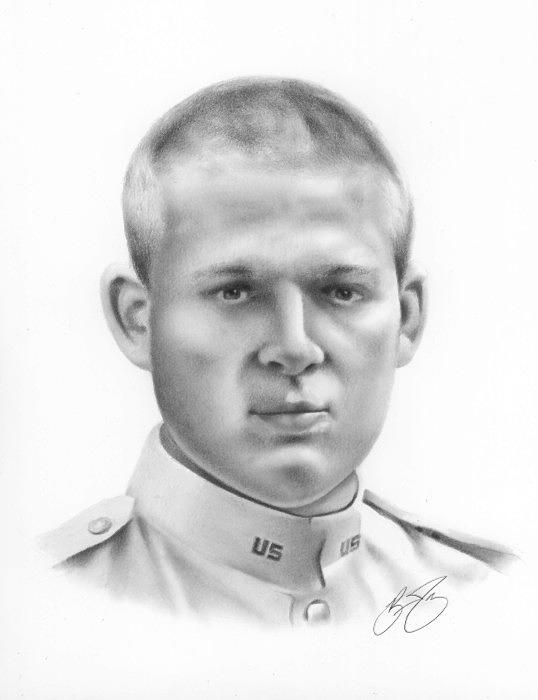 Brian Duey Drawings - Fallen Soldier by Brian Duey - fallen-soldier-brian-duey