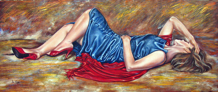 Figure Thirty Four Of Ten Painting By Ilse Kleyn