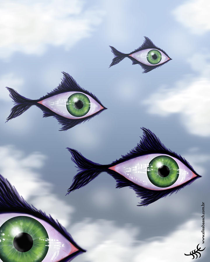 fish eye sketch