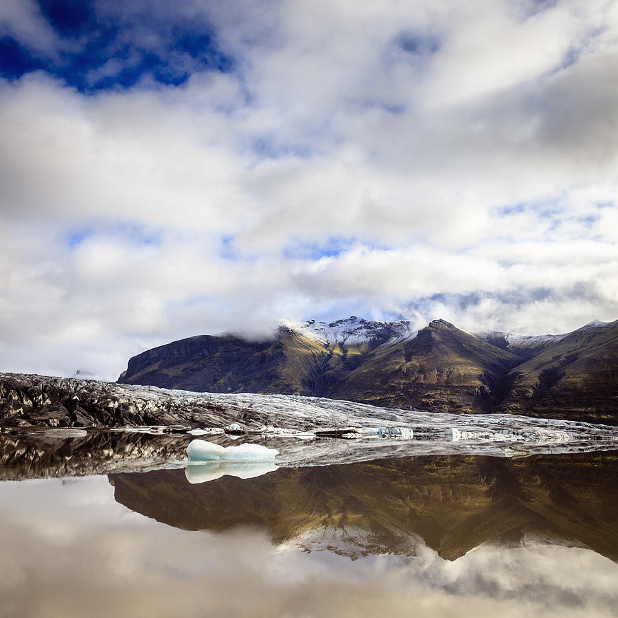 Fjallsarlon Glacier Lagoon Photograph by Alexey Stiop