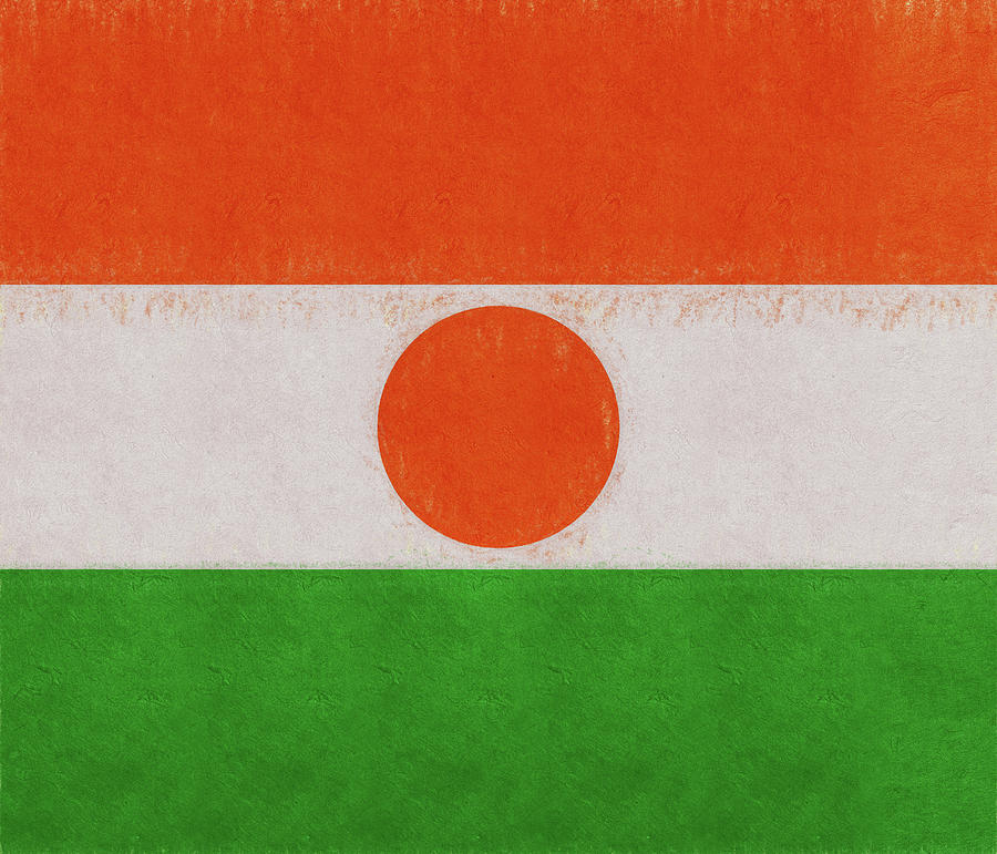 Flag Of Niger Grunge Digital Art By Roy Pedersen Pixels