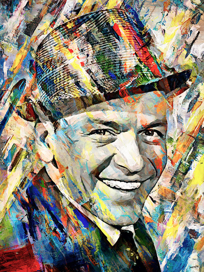 Frank Sinatra Painting By SampadArt Gallery Fine Art America