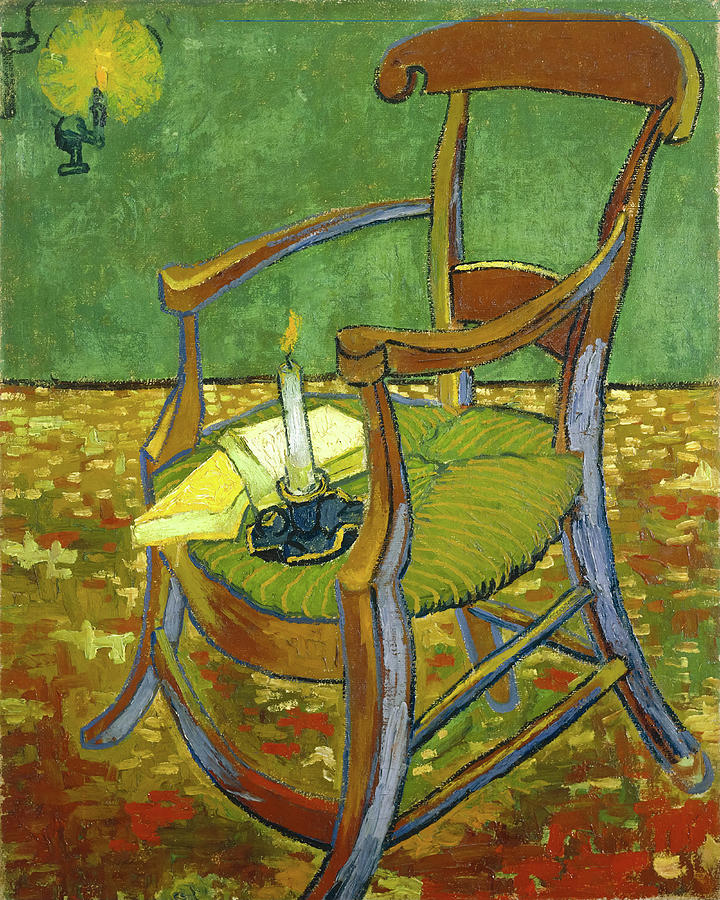 Gauguin Chair Painting By Vincent Van Gogh