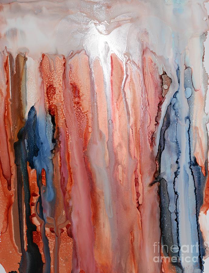 Ice Melt Painting by Beth Kluth