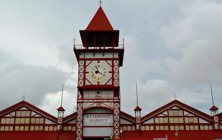 Iconic Tower Stabroek Market Photograph By Clifton Facey Fine Art