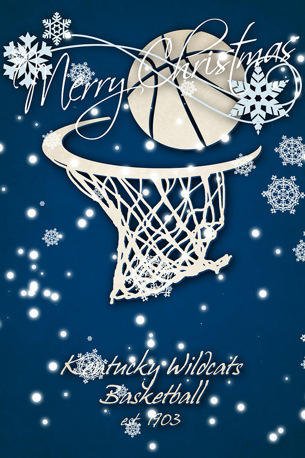 Kentucky Wildcats Christmas Card Photograph by Joe Hamilton