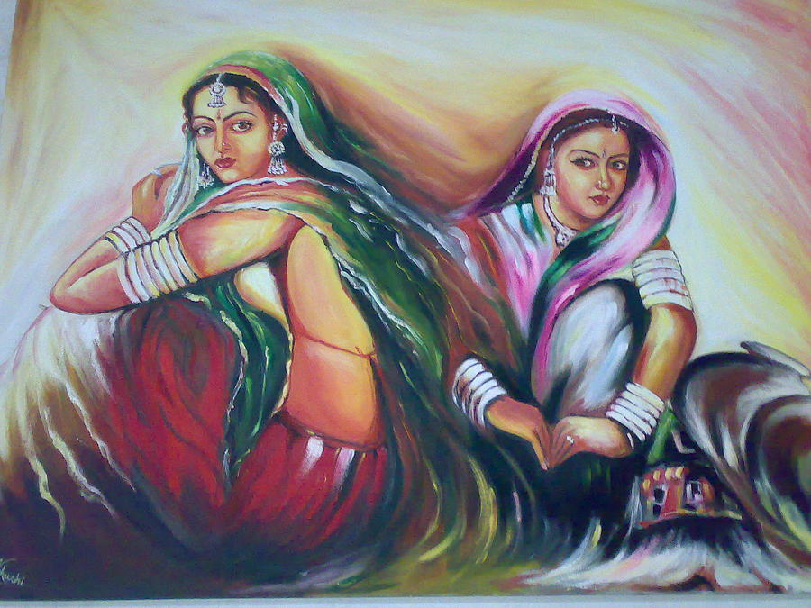 Khushboo Painting By Khushboo Aggarwal Fine Art America