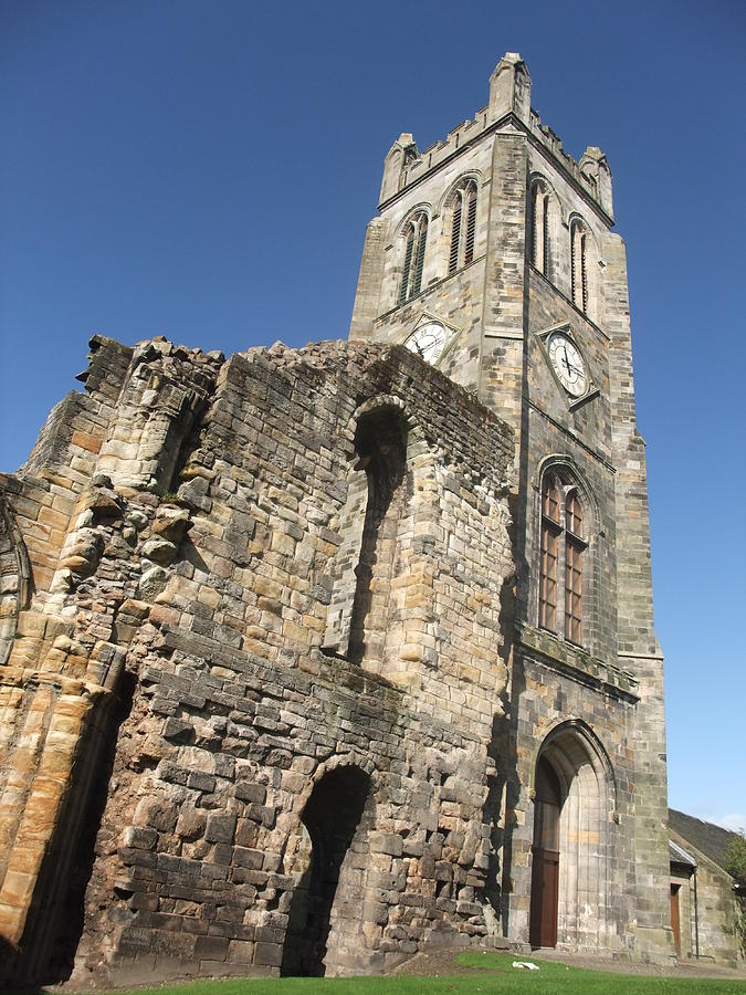 Kilwinning Abbey Photograph by Dominique De Leeuw