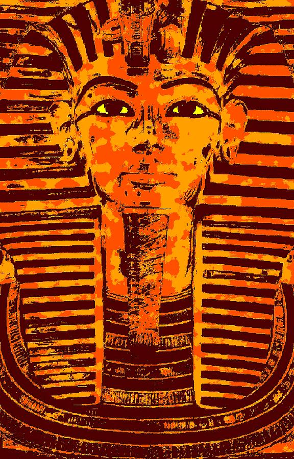 King Tut Painting by Otis Porritt