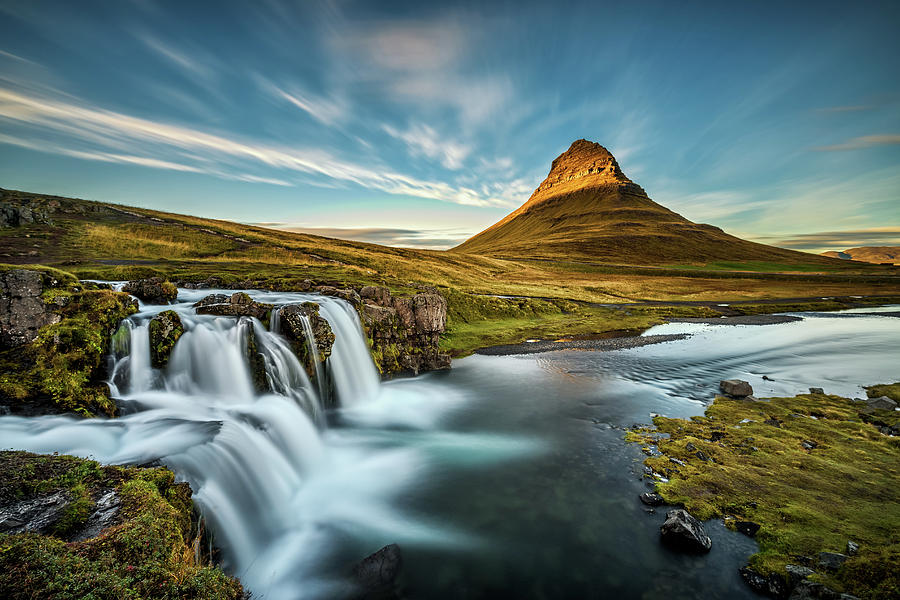 Kirkjufellsfoss Waterfall Photograph By Miroslav Liska